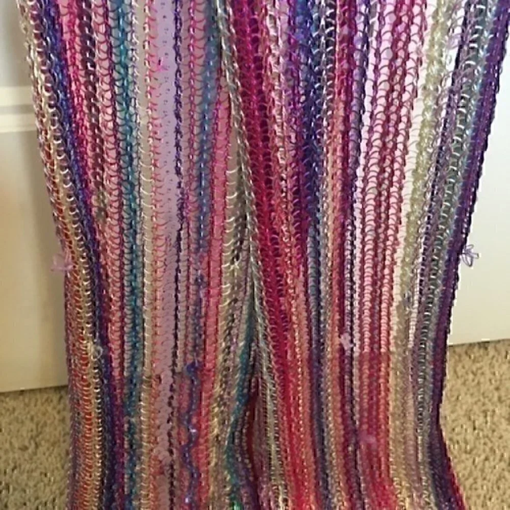 Girls Justice sequin scarf